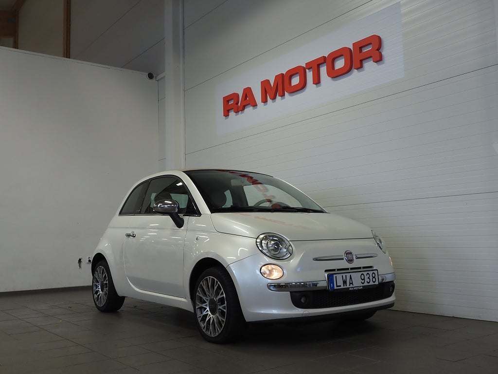 Fiat 500C 1.2 8V 69hk Lounge Cab | Skinn | 2012