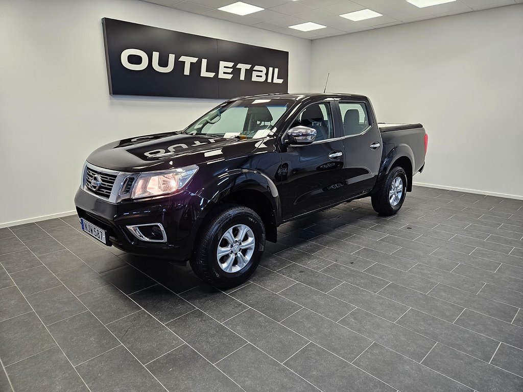 Nissan Navara Dubbelhytt 2.3 dCi 4WD 163HK Nyservad MOMS 