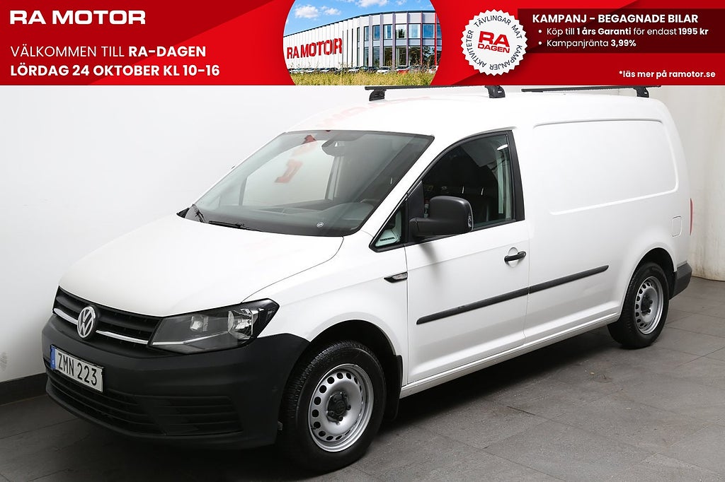 Volkswagen Caddy Maxi Van 2,0 TDI 102hk Skåp P-Värmare Drag Leasbar 2019