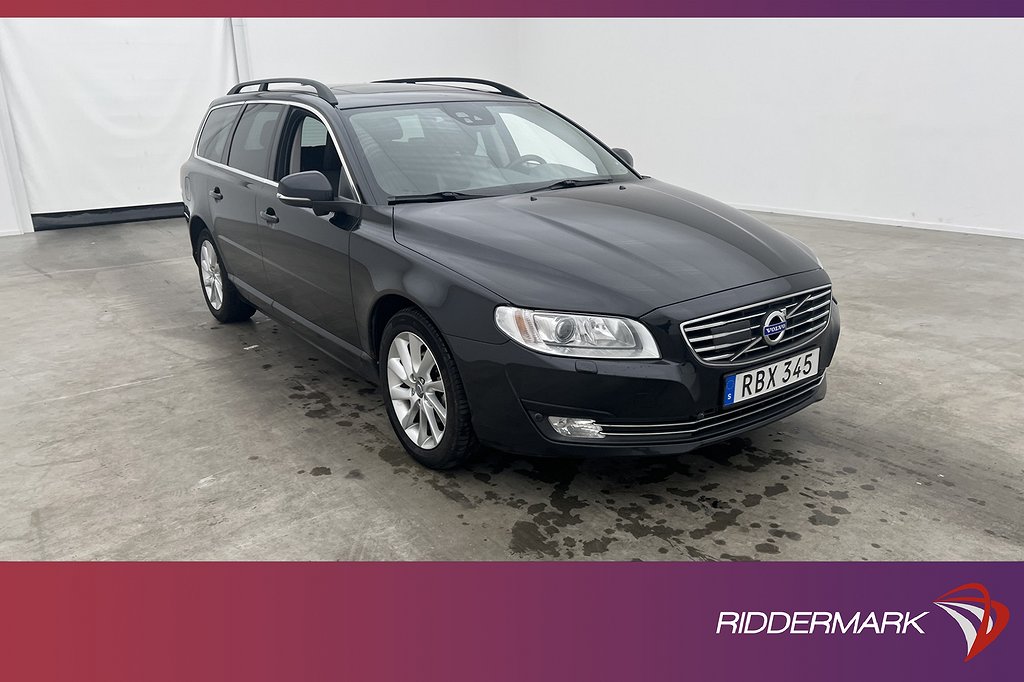 Volvo V70 D3 136hk Momentum VOC Värm Pano Sensorer Navi Drag