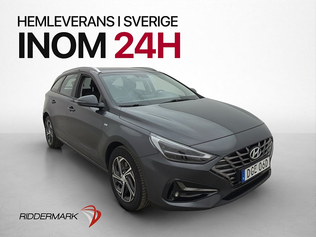 Hyundai i30 1.0 120hk Advanced Dragkrok Kamera Rattvärme