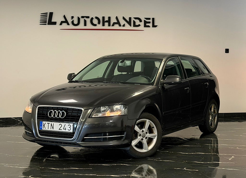 Audi A3 Sportback 1.6 TDI Nybesiktigad 105Hk