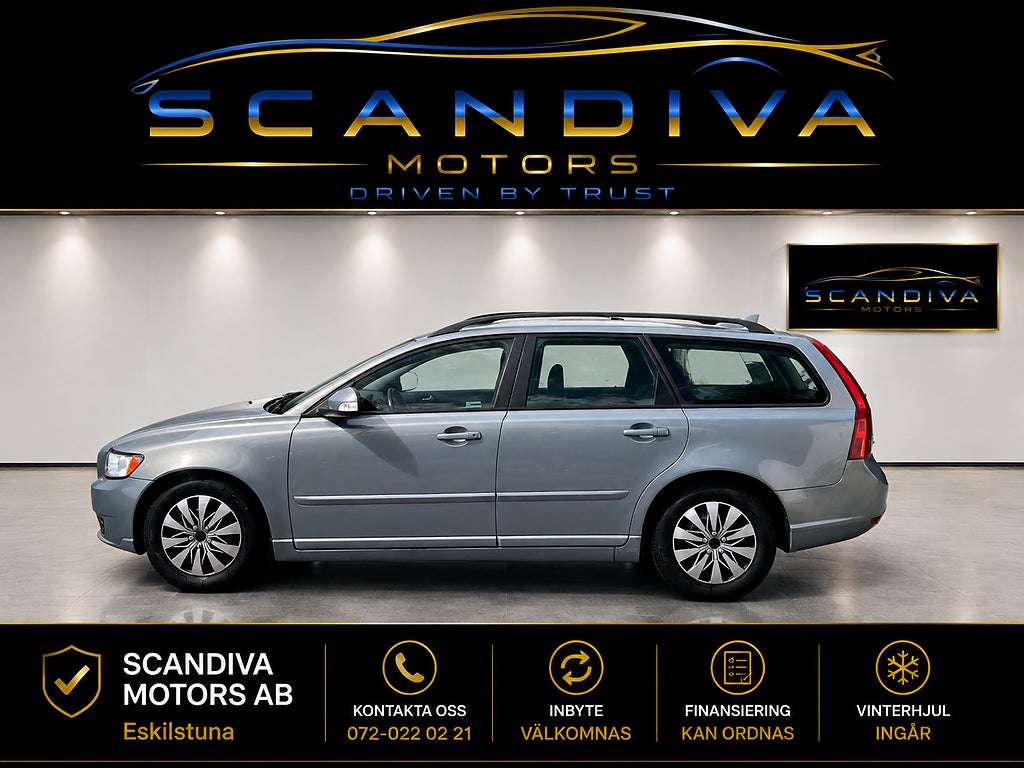 Volvo V50 Volvo V50 D2 / Ny kamrem / Nyservad / Dragkrok / M+S