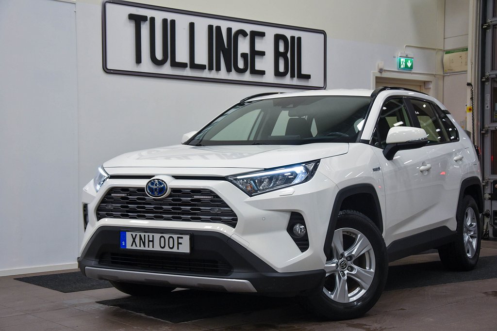 Toyota RAV4 Hybrid AWD E-CVT Drag Rattvärme Kamera MOMS/VAT