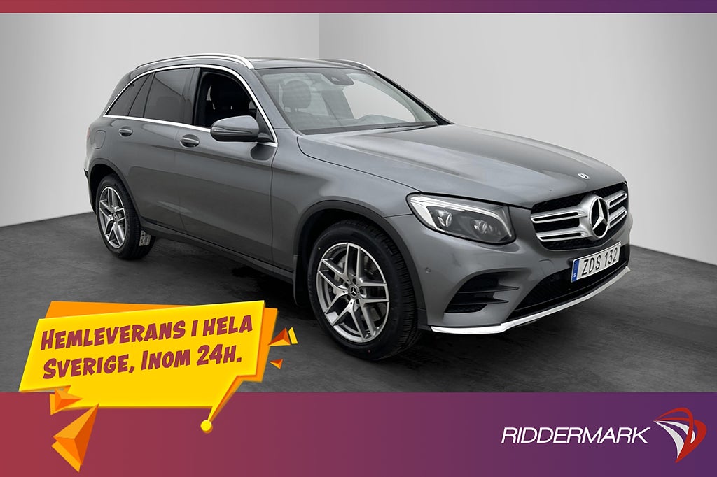 Mercedes-Benz GLC 220 d 4M 170hk AMG Pano B-Kamera Drag