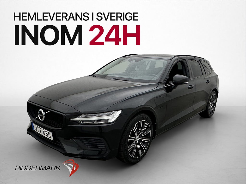 Volvo V60 T6 AWD Skinn Värmare H/K Kamera Navi CarPlay VOC