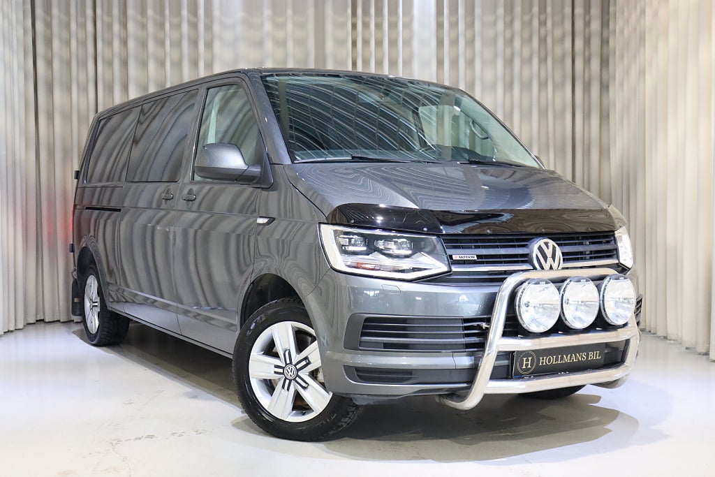 Volkswagen Transporter Kombi T32 2.0 TDI 4M 150HK 5-Sits MOMS Drag LED Navi