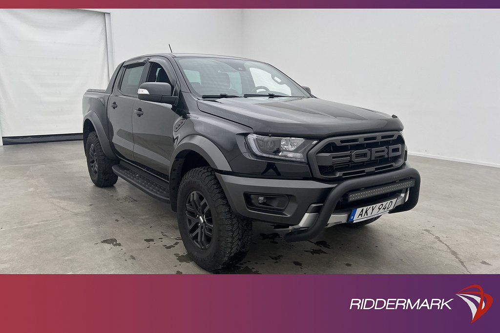 Ford ranger Raptor 213hk 4x4 Värmare Diff Drag L-Sälde Moms