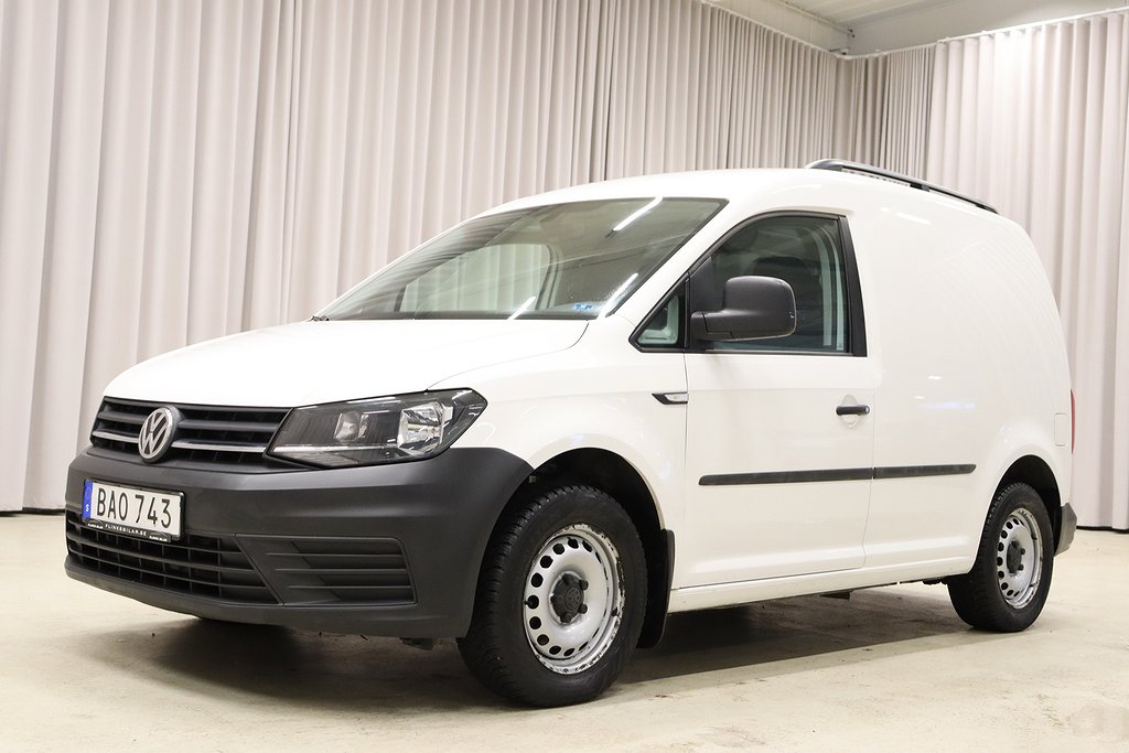 Volkswagen Caddy TDI DSG 102HK Inredning Drag Värmare Moms