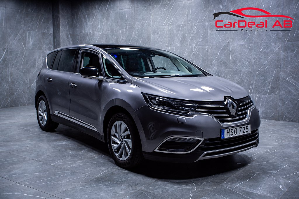 Renault Espace 1.6 dCi 7-Sits Värmare Pano Navi Massage Drag