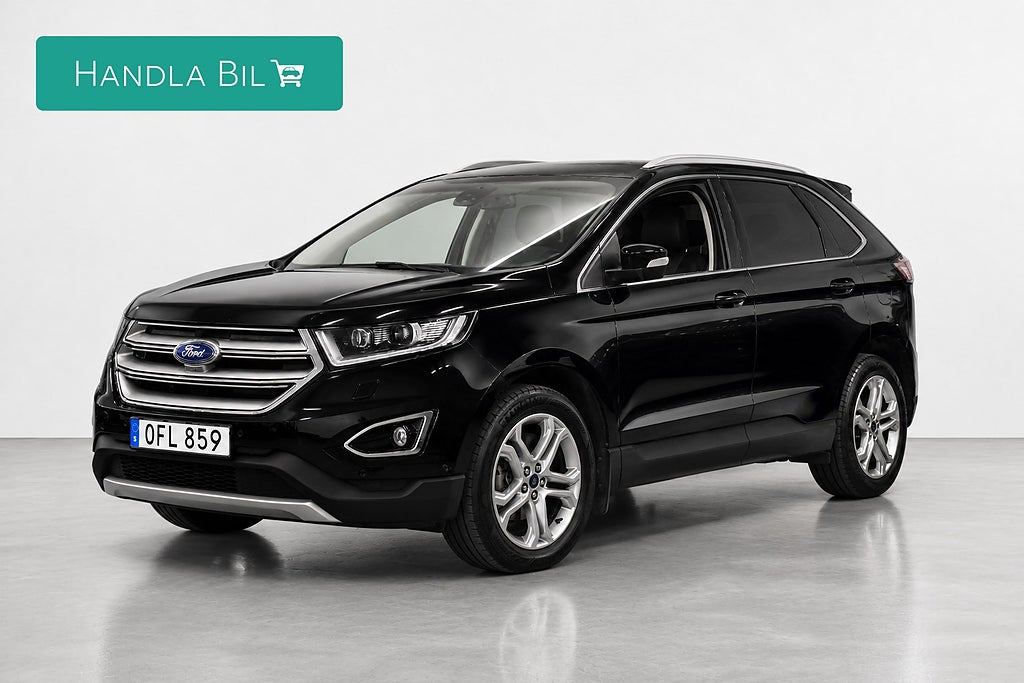 Ford Edge 2.0 Bi-Turbo AWD Aut Titanium Drag B-kam AdaptivF Navi Skinn 210