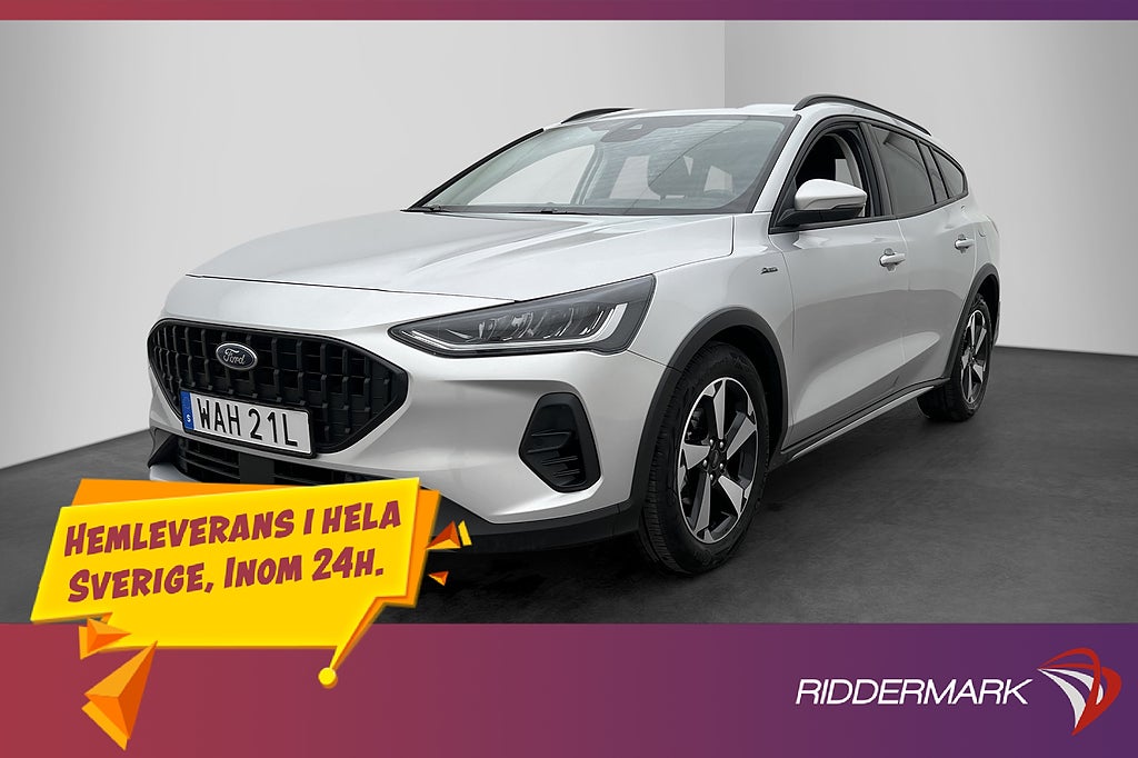 Ford Focus Active Hybrid Business Värm Kamera CarPlay Moms