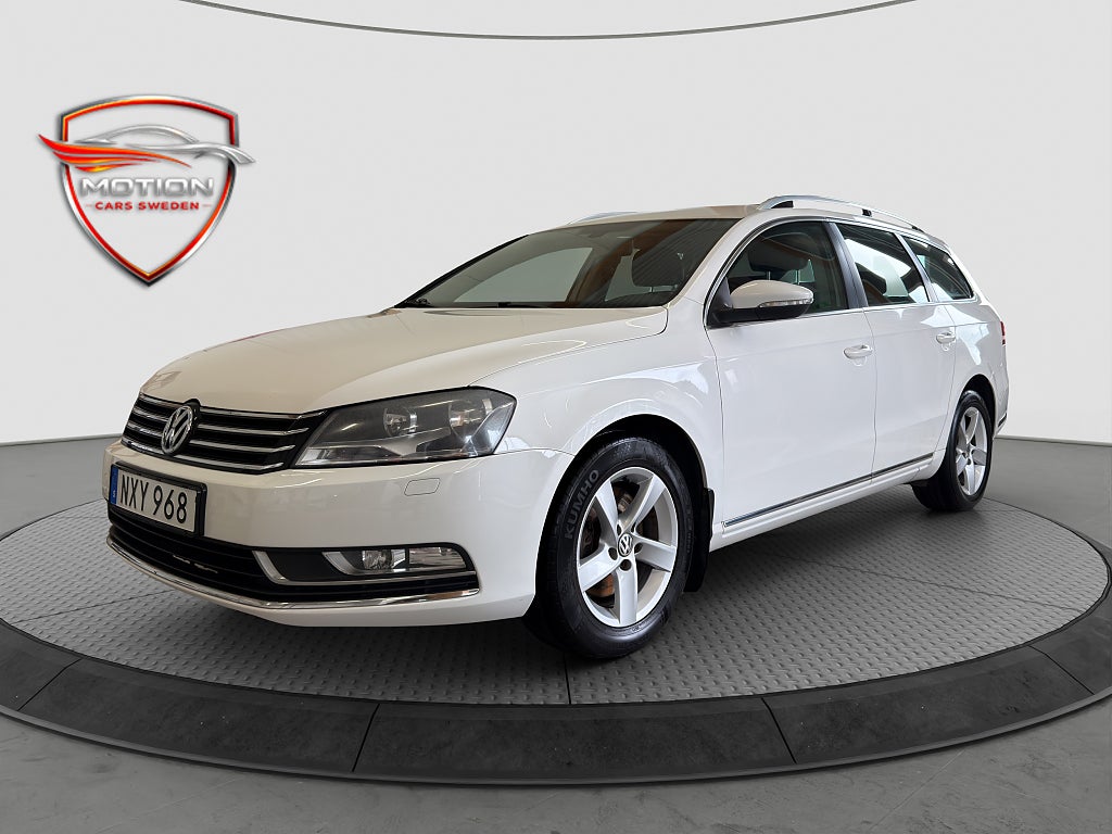 Volkswagen Passat #RESERVERAD  TDI Ny Besiktigad V hjul Drag Keyless