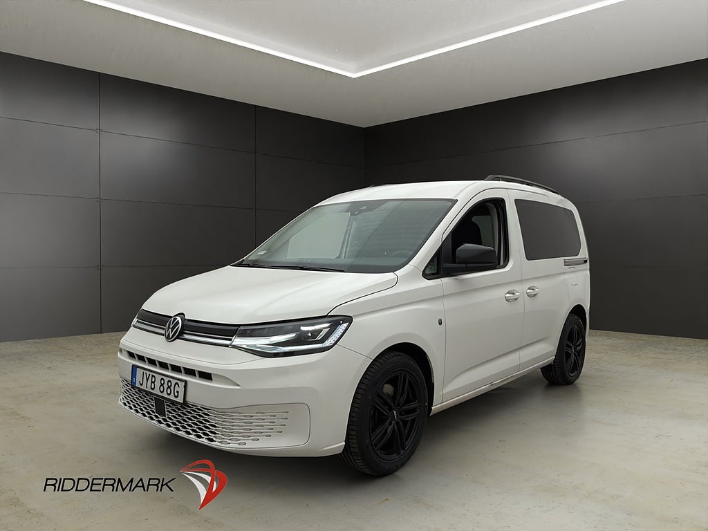 Volkswagen Caddy Life 2.0TDI 4M Värmare B-Kamera 7-Sits Moms