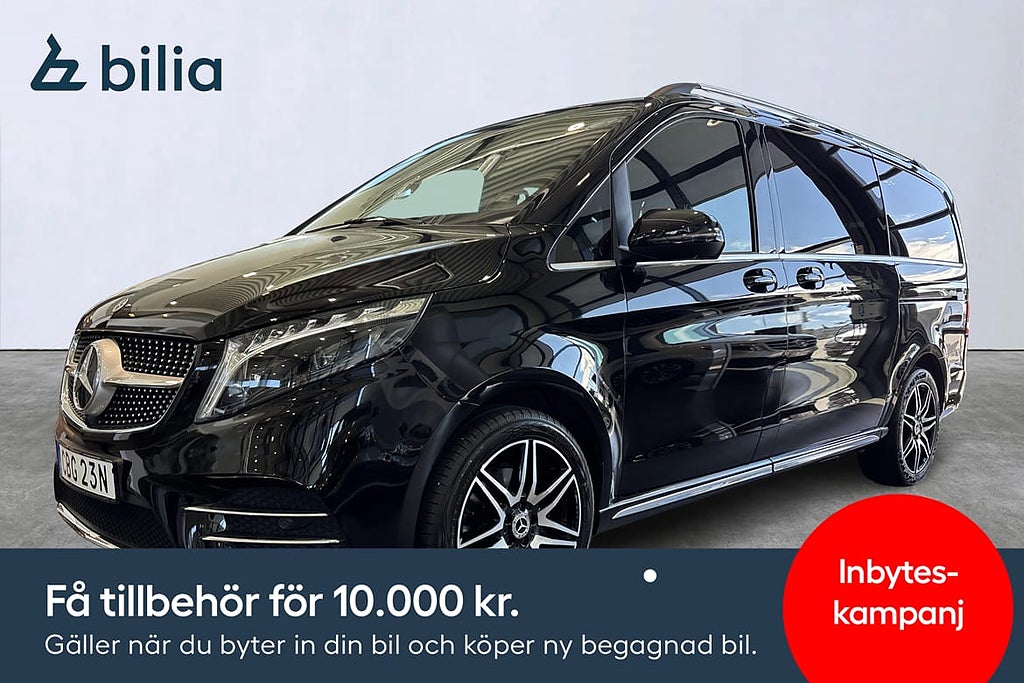 Mercedes-Benz V 300d 4MATIC AMG Den perfekta familjebussen