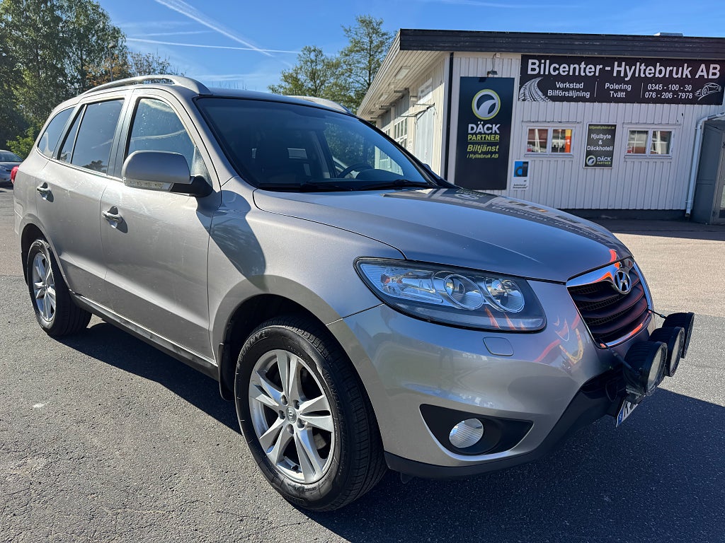 Hyundai Santa Fe 2.2 CRDi 4WD Shiftronic/ Ny besiktigad/Dragkrok