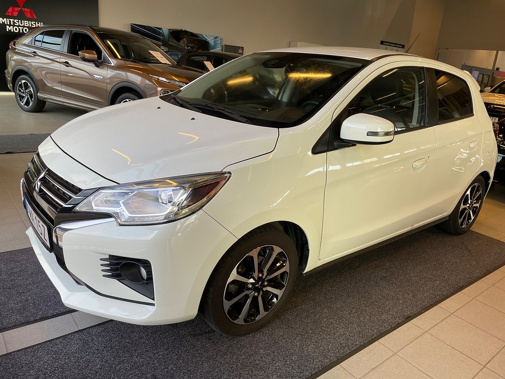 Mitsubishi Space Star 1.2 CVT Euro 6,  SoV-hjul, 4,99% ränta!