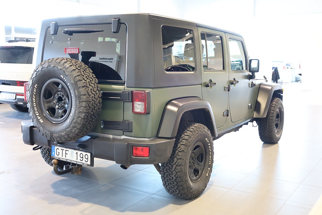 Jeep Wrangler Unlimitid 3.8 V6 AWD 199hk | Dragkrok | 2008