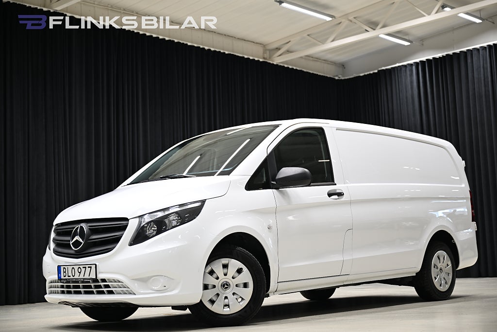 Mercedes-Benz Vito 110 CDI 102HK Lång|Drag|Dieselvärmare|Backkamera|Moms