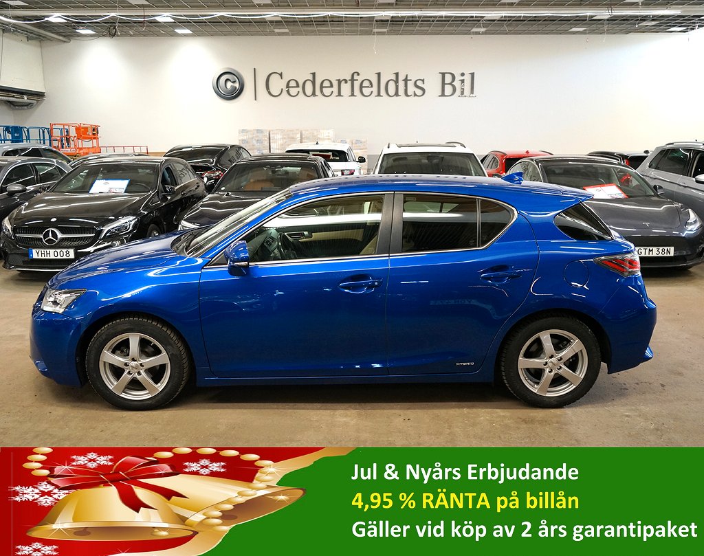 Lexus CT 200h 1.8 Executive Luxury GPS B-KAM HELSKINN 4,95% 