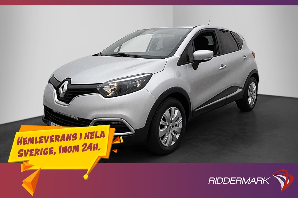 Renault Captur 0.9 TCe Manuell 90hk Expression P-Sensorer