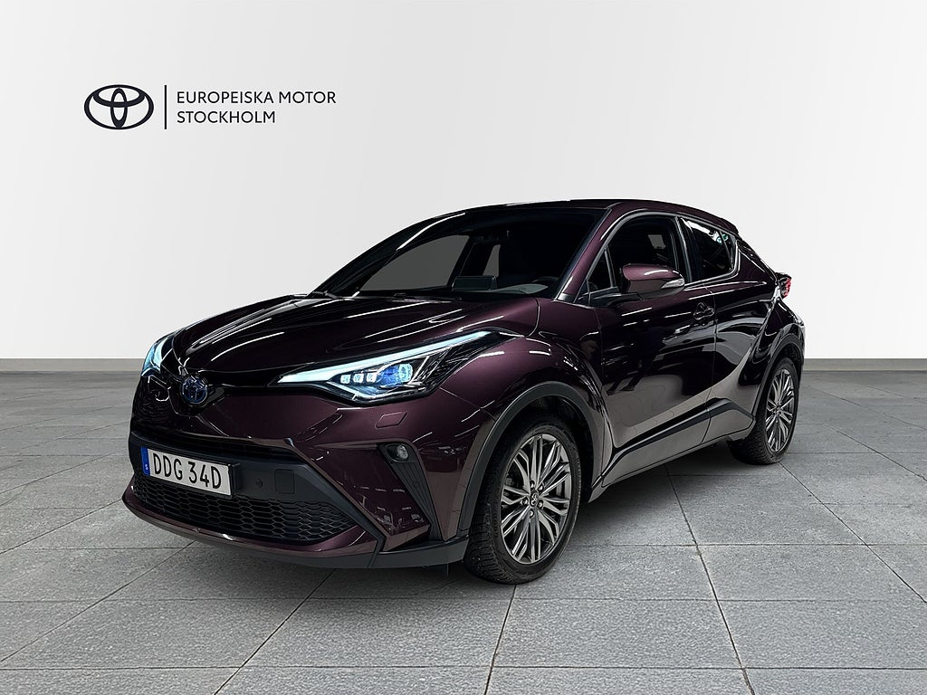 Toyota C-HR 1.8 HSD Executive JBL Teknikpaket Skinn/ V-Hjul 
