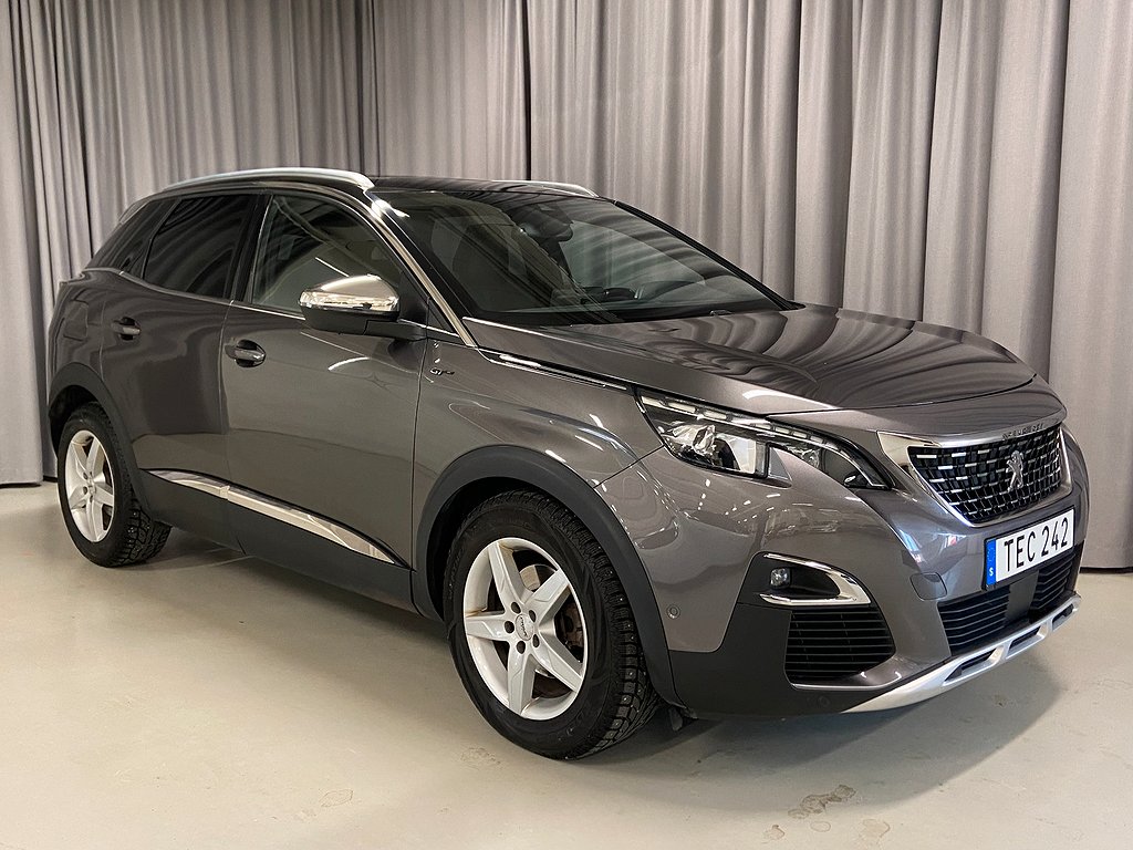 Peugeot 3008 2.0 BlueHDi 180hk GT Panorama Drag Navi