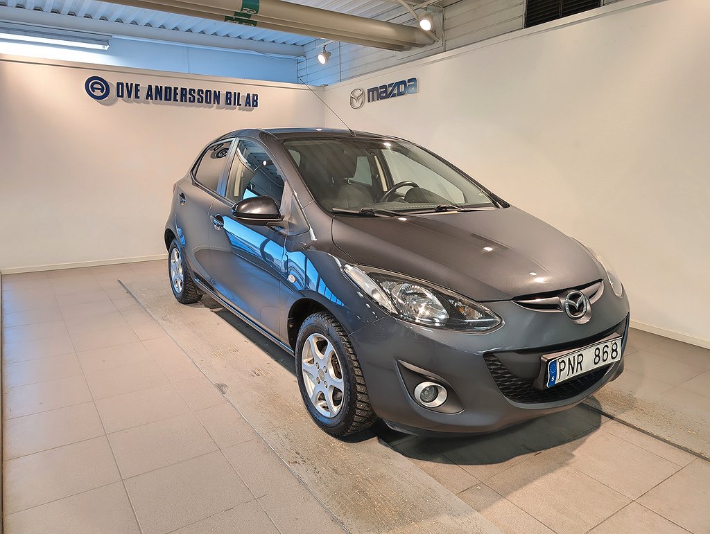 Mazda 2 5-dörrar 1.3 MZR Spirit (84) Navi|Nyservad|Låg Skatt