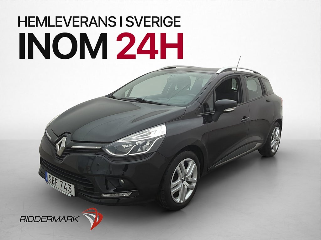 Renault Clio Sport Tourer 0.9 TCe 90hk Zen Farthållare Navi