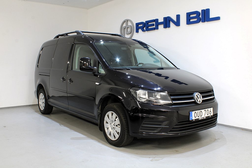 Volkswagen Caddy Maxi 2.0 TDI DSG Värmare Dubbeldörr 102hk