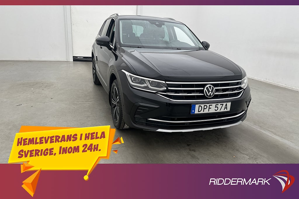 Volkswagen Tiguan eHybrid Värm Cockpit Drag Massage Kamera