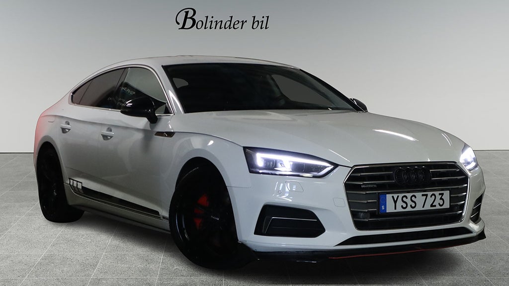 Audi A5 Sportback 2.0 TDI quattro FJÄRRVÄRMARE 1 ÅRS GARANTI