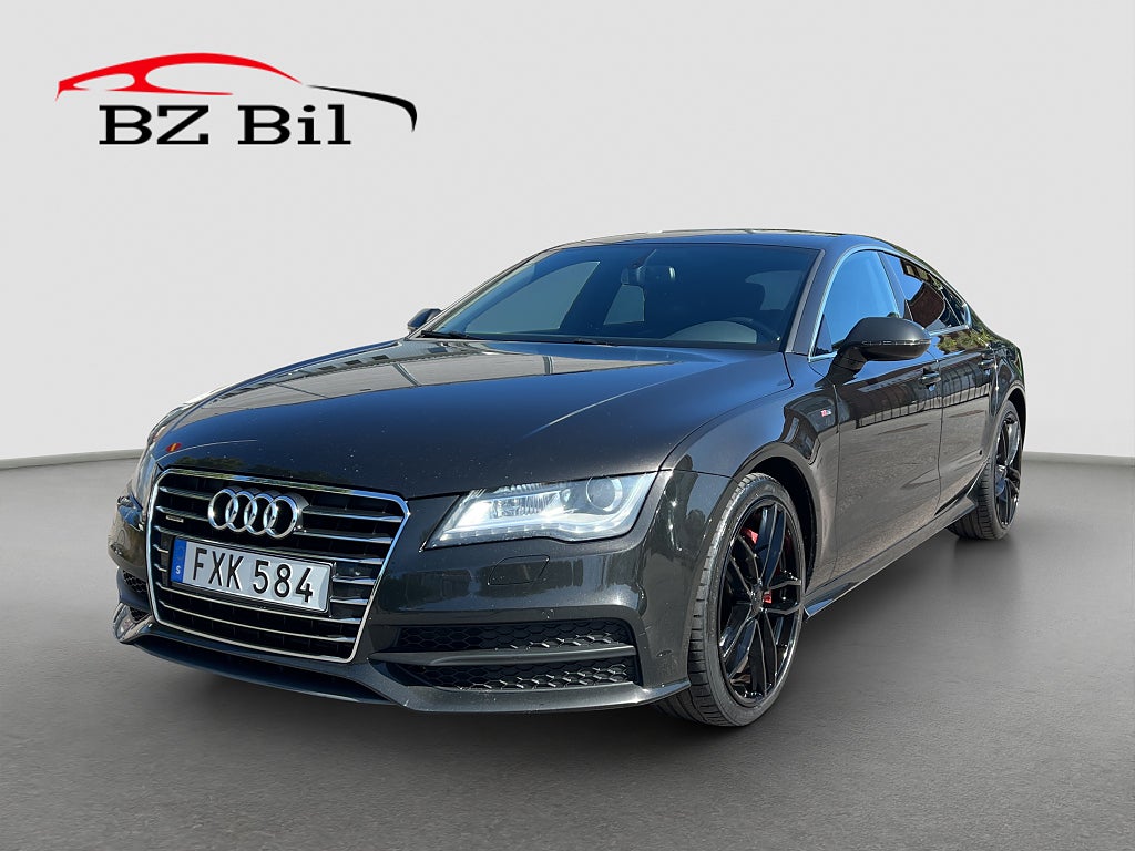 Audi A7 3.0 TDI V6 Q S line Värmare B-Kamera SV-Såld Drag BOSE