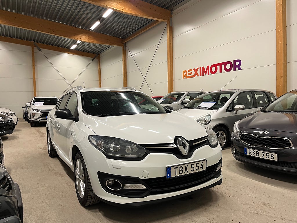 Renault Mégane Grandtour 1.5 dCi LIMITED Ny Besiktad 
