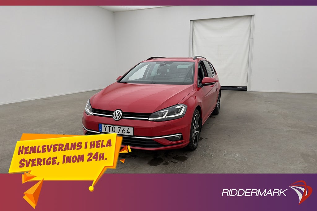 Volkswagen Golf Sportscombi 150hk GT Cockpit Drag