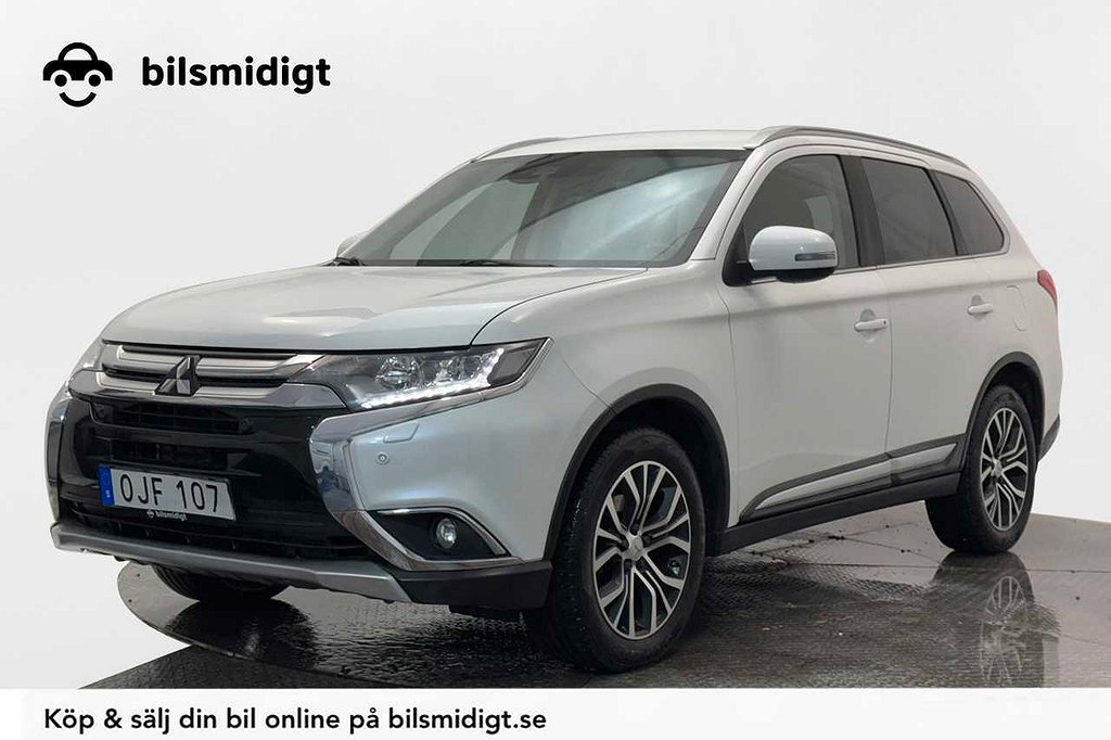 Mitsubishi Outlander 2.0 Aut 7-sits B-Kamera Rattvärme 150hk