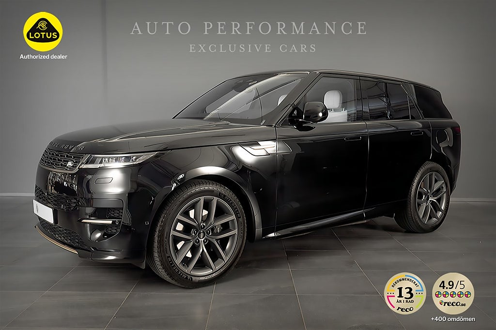 Land Rover Range Rover Sport P460e Dynamic SE Dragkrok Panorama / Hemleverans /
