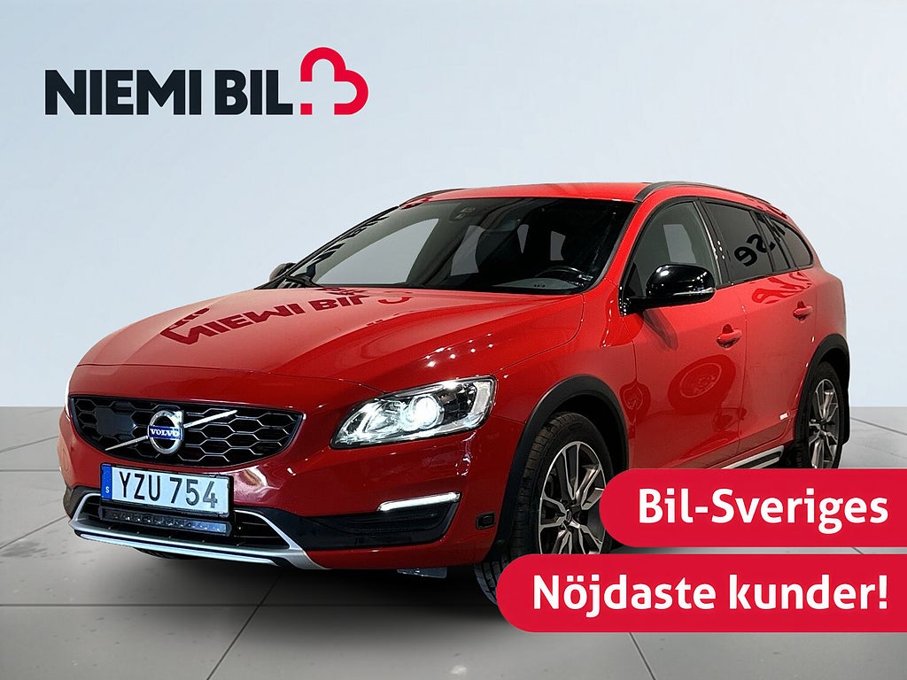 Volvo V60 Cross Country D4 AWD Classic Summum Drag Dvärm Skinn Kamera Psens SoV