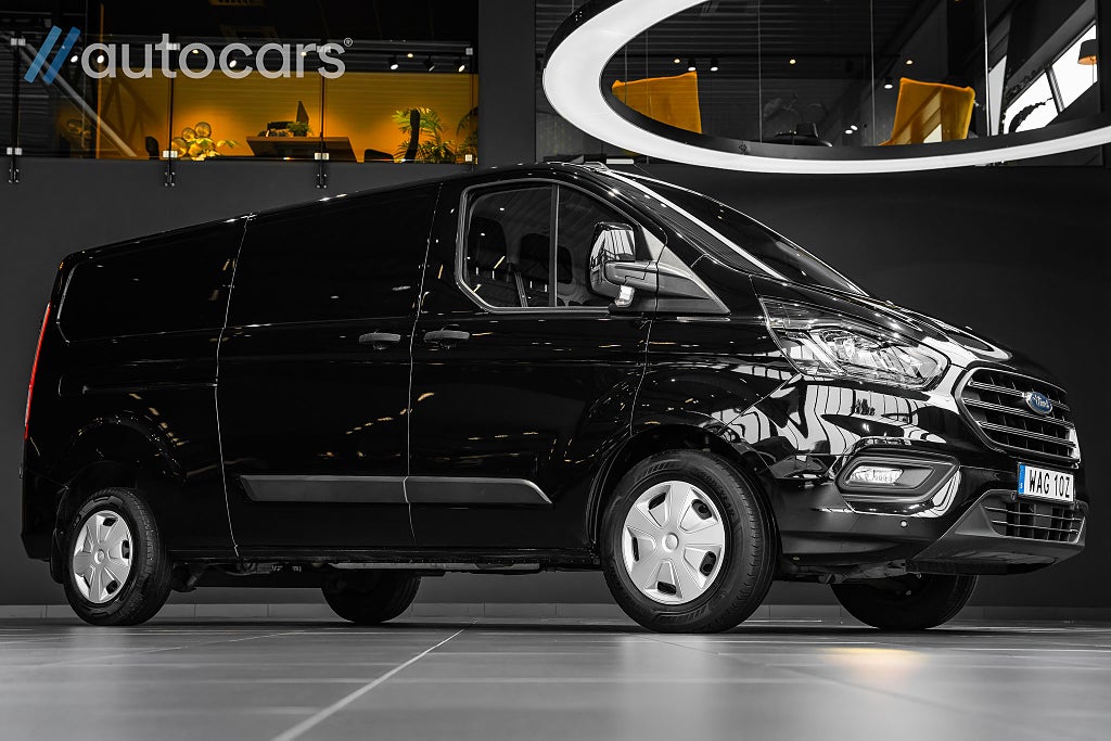 Ford transit Custom 130hk SelectShift Lång | Leasbar |Drag|D-Värmare