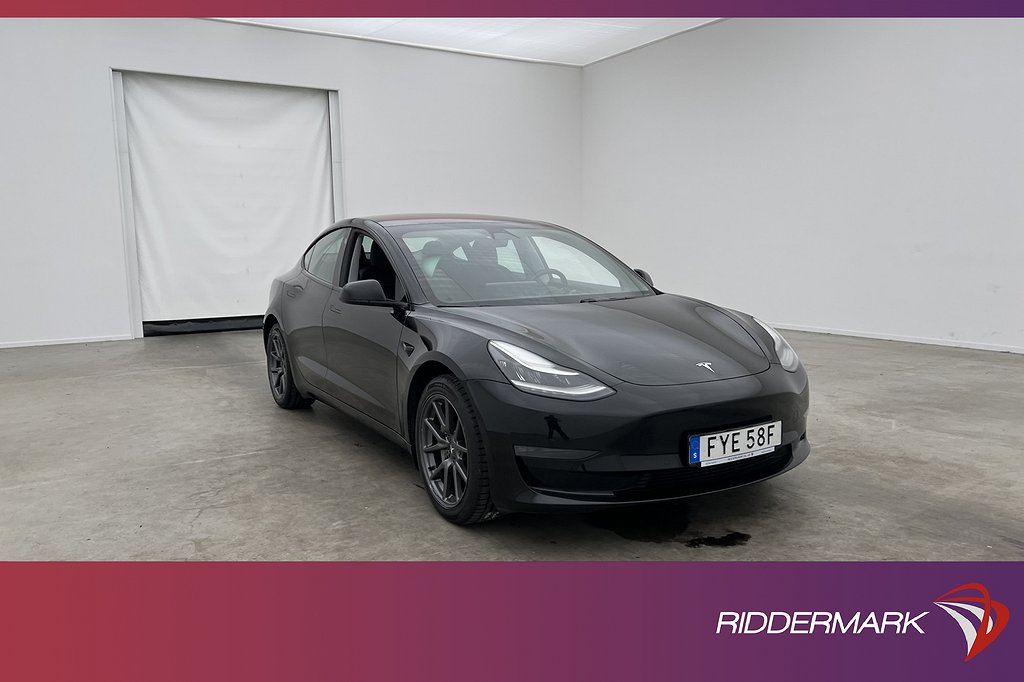 Tesla Model 3 Long Range AWD 440hk AP Panorama Svensksåld