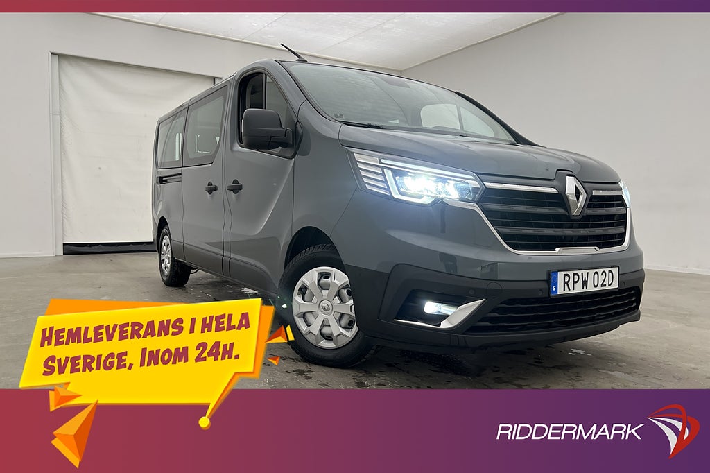 Renault Trafic Grand Kombi 170hk Drag B-Kamera 9-Sits Moms