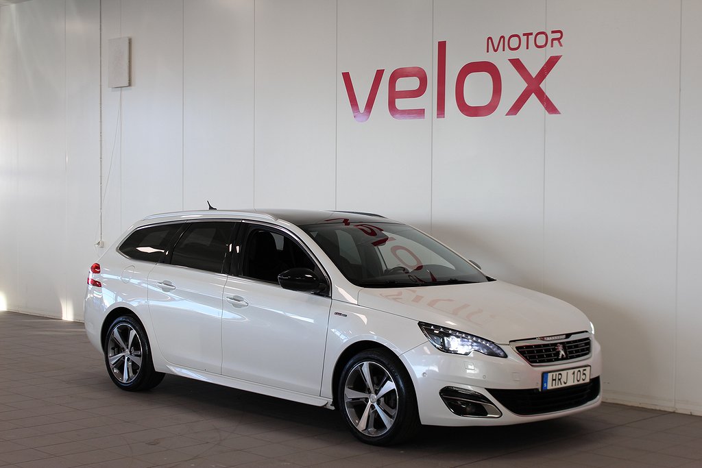 Peugeot 308 SW 1.2 GT-Line 130hk Pano Nav Kamera massagestol