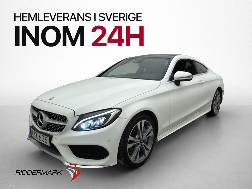 Mercedes-Benz C 250 Coupé AMG Line Pano HuD Kamera Nyservad