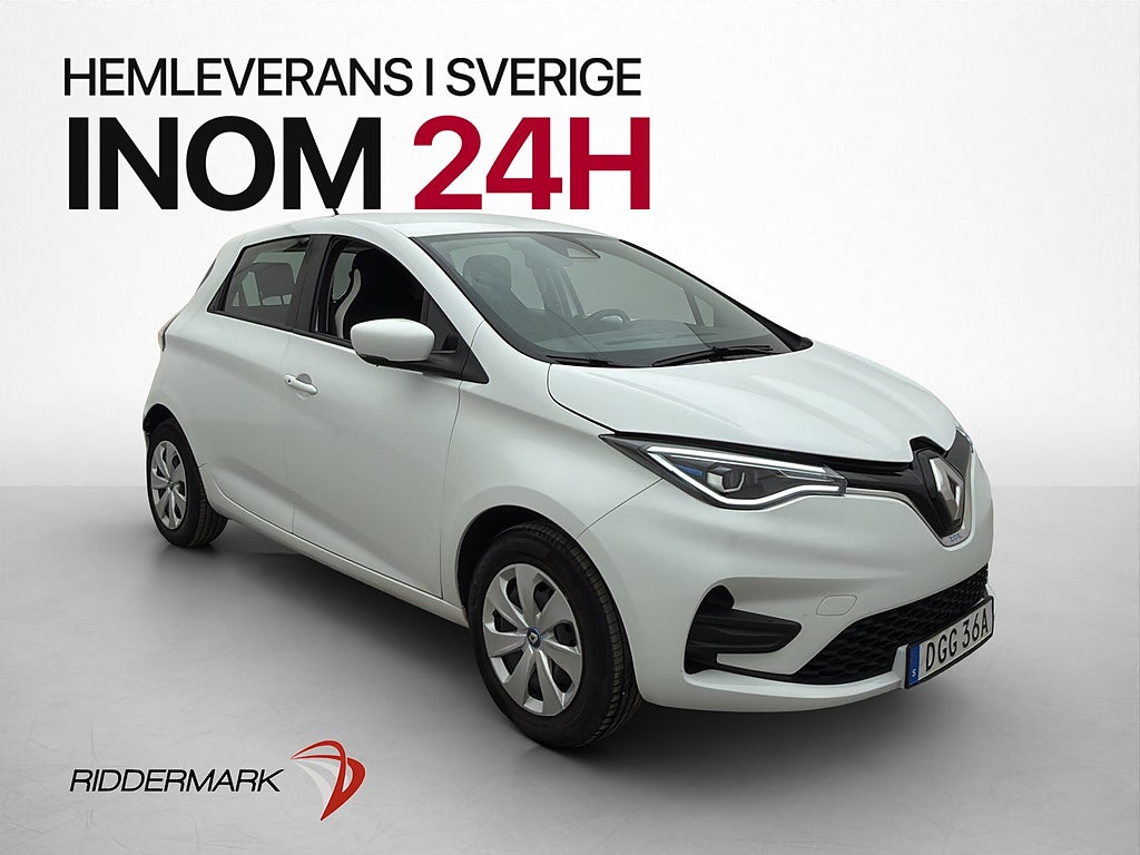 Renault Zoe R110 52 kWh Friköpt Batteri Apple CarPlay