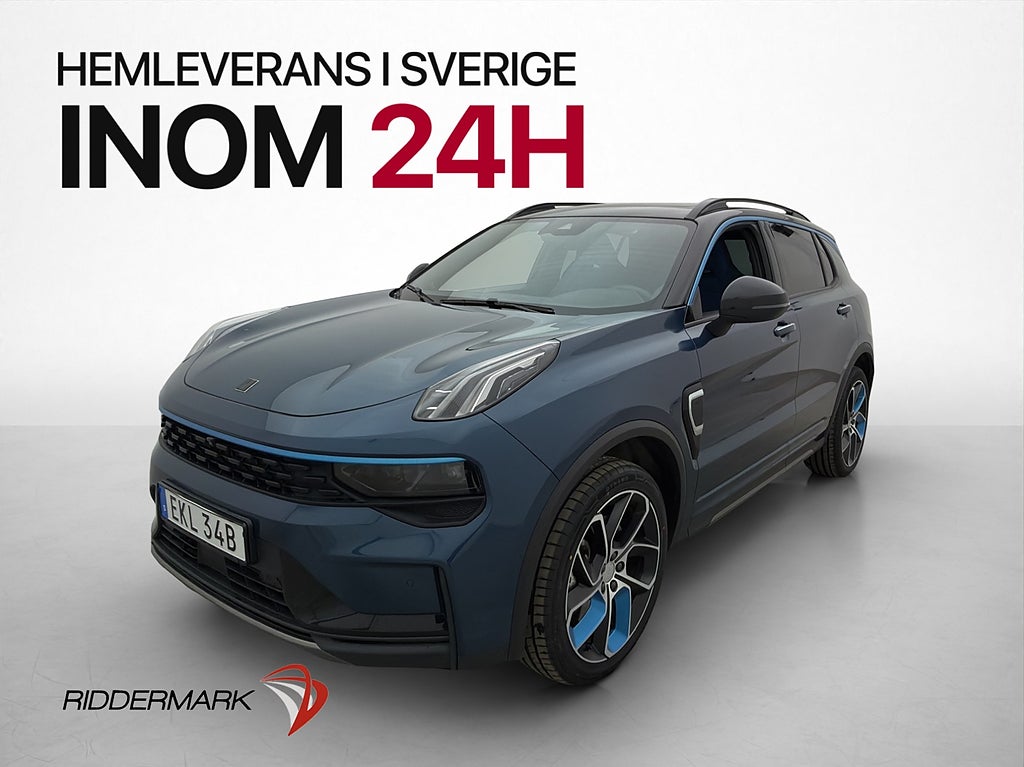 Lynk & Co 01 PHEV Värmare Pano Infinity 360° CarPlay MOMS