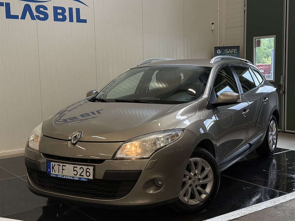 Renault Mégane Grandtour 1.6 E85 110hk|Drag|NyServad|Kamrembytt|