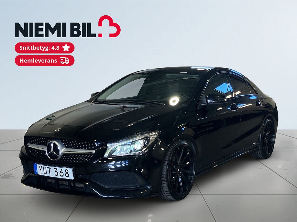 Mercedes-Benz CLA 200 7G-DCT AMG Line Kamera Pano Psens S&V-hjul