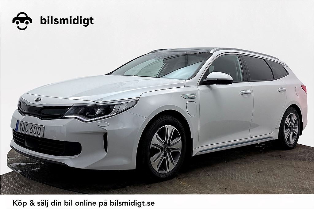 Kia Optima SW PHEV Advance Plus 2 Drag Pano Navi Läder H/K MOMS