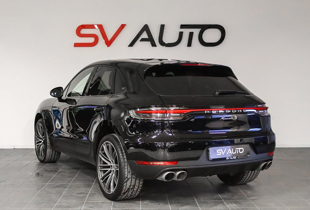 Porsche Macan S PDK Panorama 21" Turbo Design 354hk