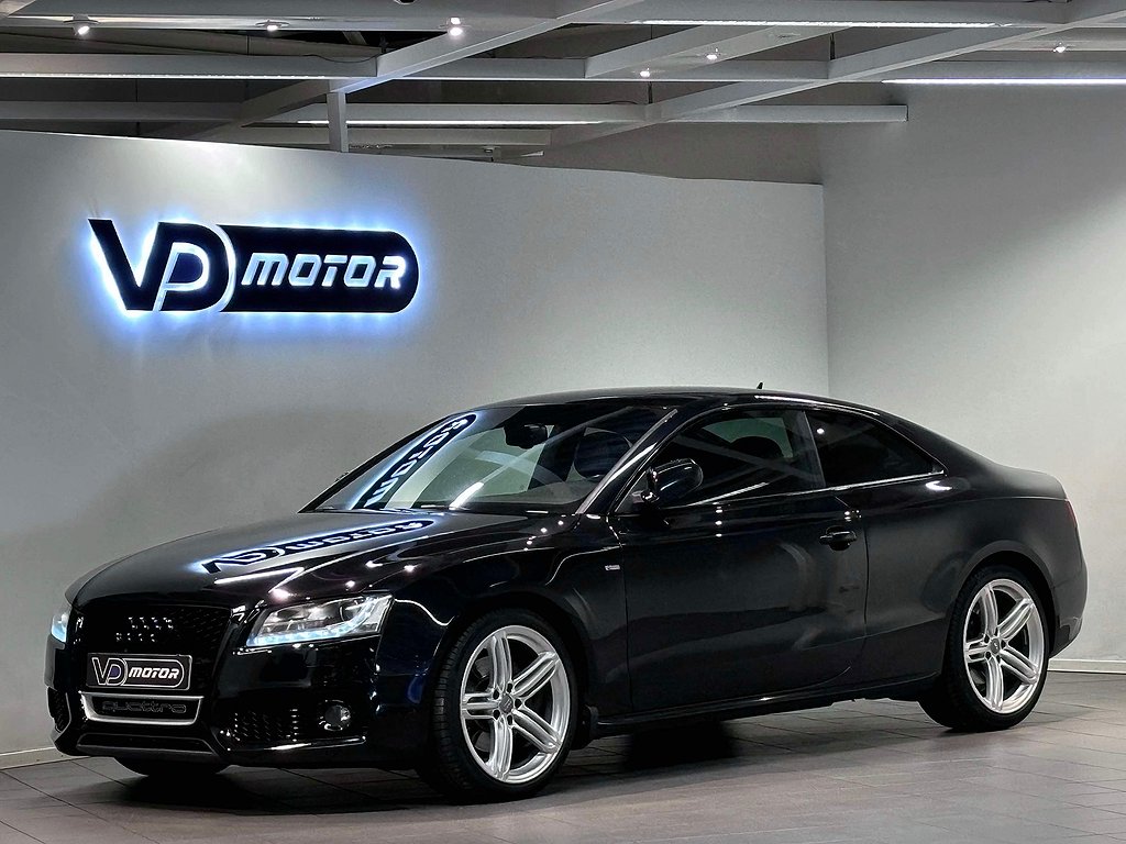 Audi A5 Coupé 3.0 TDI Q STR S-Line B&O Värmare Navi 239hk